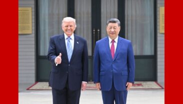 Сі Цзіньпін і Дональд Трамп провели зустріч у вузькому колі в Чжуннаньхаї