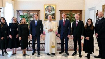 Госсекретарь США Марко Рубио зустрівся з Папою Римським Львом XIV