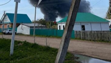 Пожежа на ЛПДС Нурлино: рятувальні підрозділи вже на місці