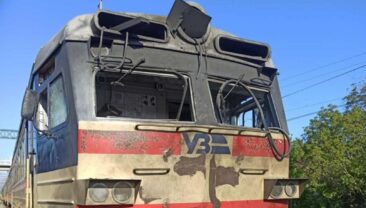Удар БпЛА по поезду в Запорожській області: двоє поранених