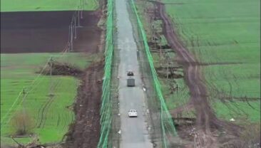 В прифронтових регіонах України вдвічі прискорено будівництво антидронової захисту