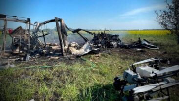 Удар безпілотника по Новгород-Северському району: загинув один, двоє постраждали