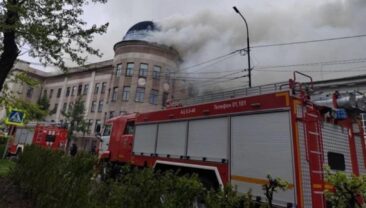 Пожежа в Иркутському науково-дослідному інституті