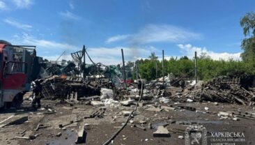 Ракетний удар по Дергачам: 19 постраждалих, троє в важкому стані