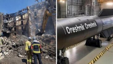 Збій ракети Орешник зафіксували в Донеччині