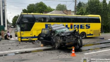 Смертельна ДТП в Борисполі: один загиблий, четверо постраждалих
