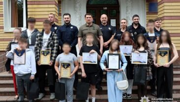 Школярі Житомира отримали нагороди за повідомлення про спроби вербовки спецслужбами РФ