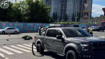 Аварія в Харкові: загинув мотоцикліст, водій автомобіля – заступник мера