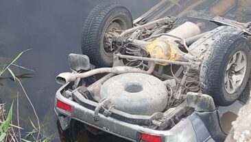ДТП в селі Вороновка: Mitsubishi Pajero Sport впав з моста