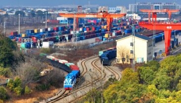 З початку 2026 р. через залізничний КПП Хоргос проїхало понад 3 тис. поїздів маршруту Китай-Європа/Центральна Азія