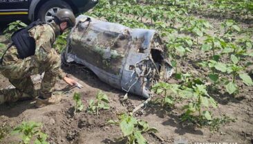 На Полтавщині виявлено нерозірвану бойову частину російської ракети