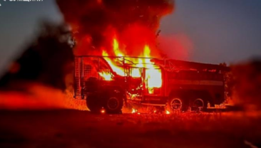 Окупанти завдали удару по рятувальникам під час гасіння пожежі на Сумщині