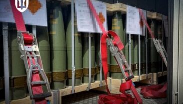Україна отримує 15 000 дальнобойних артилерійських снарядів з Данії