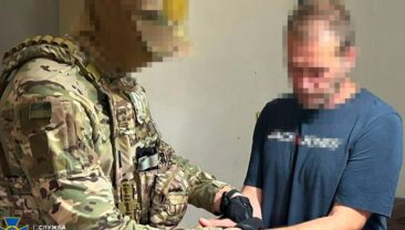 Затримано окупанта, який коригував удари по Запорізькій області