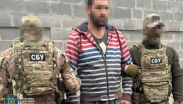 Затримання агента РФ, що коригував вогонь по українських військах в Лимані