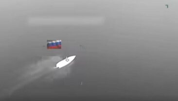 Знищено катер, який забезпечував ворога на Тендровській косі