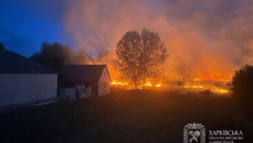 Ракетний удар по Зміївській громаді: одна жертва і вісім постраждалих