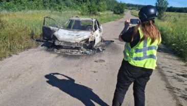 Внаслідок атаки дроном постраждали троє мирних жителів на Харківщині