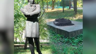У Каменці демонтовано пам’ятник Олександру Пушкіну
