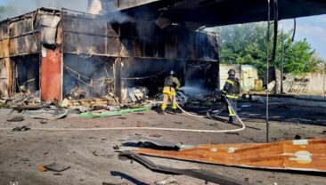 Росія завдала удару по АЗС у Криворожському районі: один загиблий та троє поранених