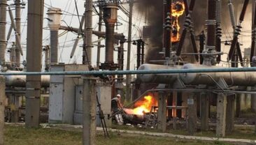 Удар по Криму: спалах семи електропідстанцій та сонячної електростанції