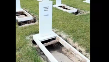 Проблеми на могилах: Національне військове кладовище зазнало руйнівного впливу дощів