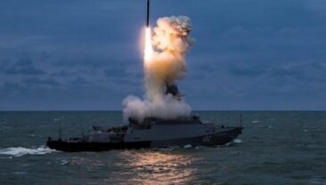 Атака Росії: пуски крилатих ракет Калибр з Чорного моря