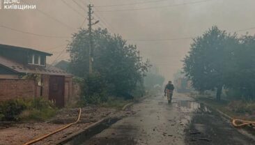 Евакуація у Вишневому: з під загрози вибухів вивезли понад 500 людей