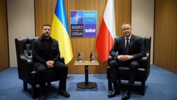 Зеленський та Навроцький обговорили співпрацю України і Польщі