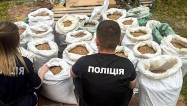 У Рівненській області виявлено підпільний цех з обробки янтарю