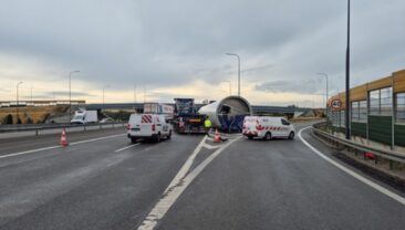 Аварія з вітровою турбіною у Польщі призвела до затримки руху на A4