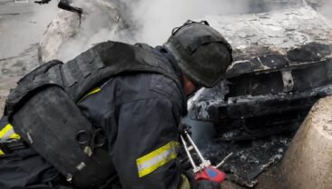 Терористична атака російських військ на Херсон: є постраждалі