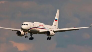 Самолет Ту-214ПУ перелетів до Тегерана і Пекіна