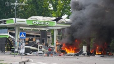 Російські війська атакують автозаправні станції в Запорізькій області