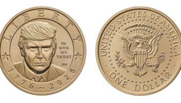 США розпочнуть чеканку монети з портретом Дональда Трампа