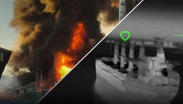 Удар по російським військовим об’єктам: пошкоджено сторожовий корабель та нафтову базу