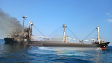 Російські війська атакували цивільне судно в Чорному морі