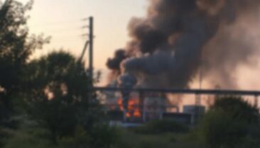 Атаковано gasodobyvni ob’єkty Naftogazu: численні руйнування та пожежі