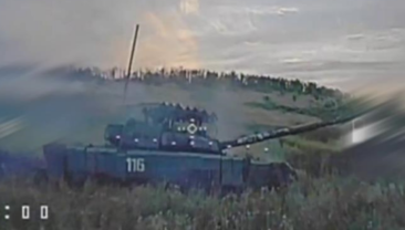 Воїни-охоронці зупинили танковий наступ агресора на Добропольському напрямку