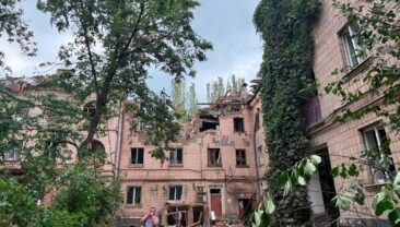 Вечірній обстріл Слов’янська: героїзм українців проти терористів
