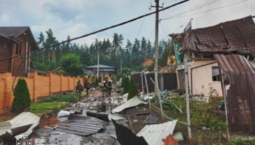 Ракетний удар Росії під час виставки озброєння в Київській області: один загиблий, десятки постраждалих