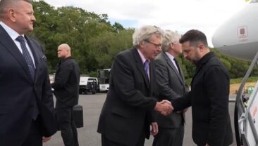 Зеленський обговорює безпеку з прем’єром Великобританії Бернемом