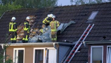 Наслідки буревіїв у Німеччині: пошкодження будівель та порушення руху потягів