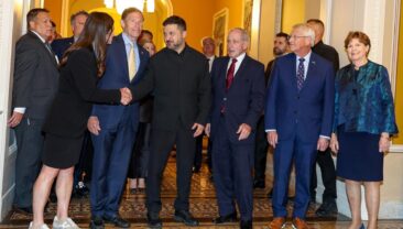 Володимир Зеленський зустрівся з сенаторами США