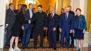 Зеленський обговорив з сенаторами США потреби України в оборонних системах