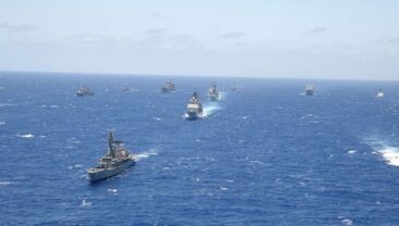 Завершення військово-морських навчань Rim of the Pacific