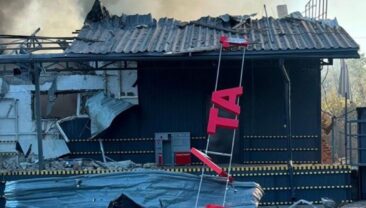 Російський удар знищив відділення НП в Прилуках, ніхто не постраждав