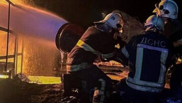 Масована атака на Київську область: є поранені