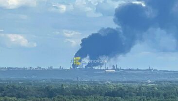 Масштабна атака на нафтопереробний завод у Башкирії