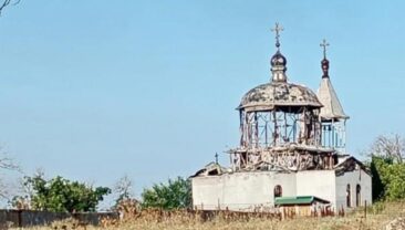 В Херсонській області обстрілом знищено храм Різдва Богородиці